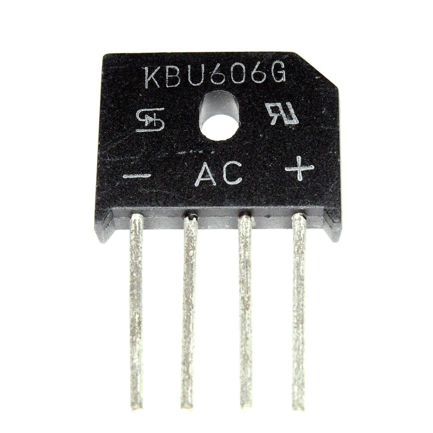 KBU606 Flat Bridge 6A 600V 4P/P
