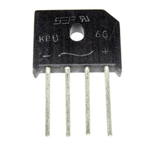 KBU6G Flat Bridge 6A 400V 4P/P